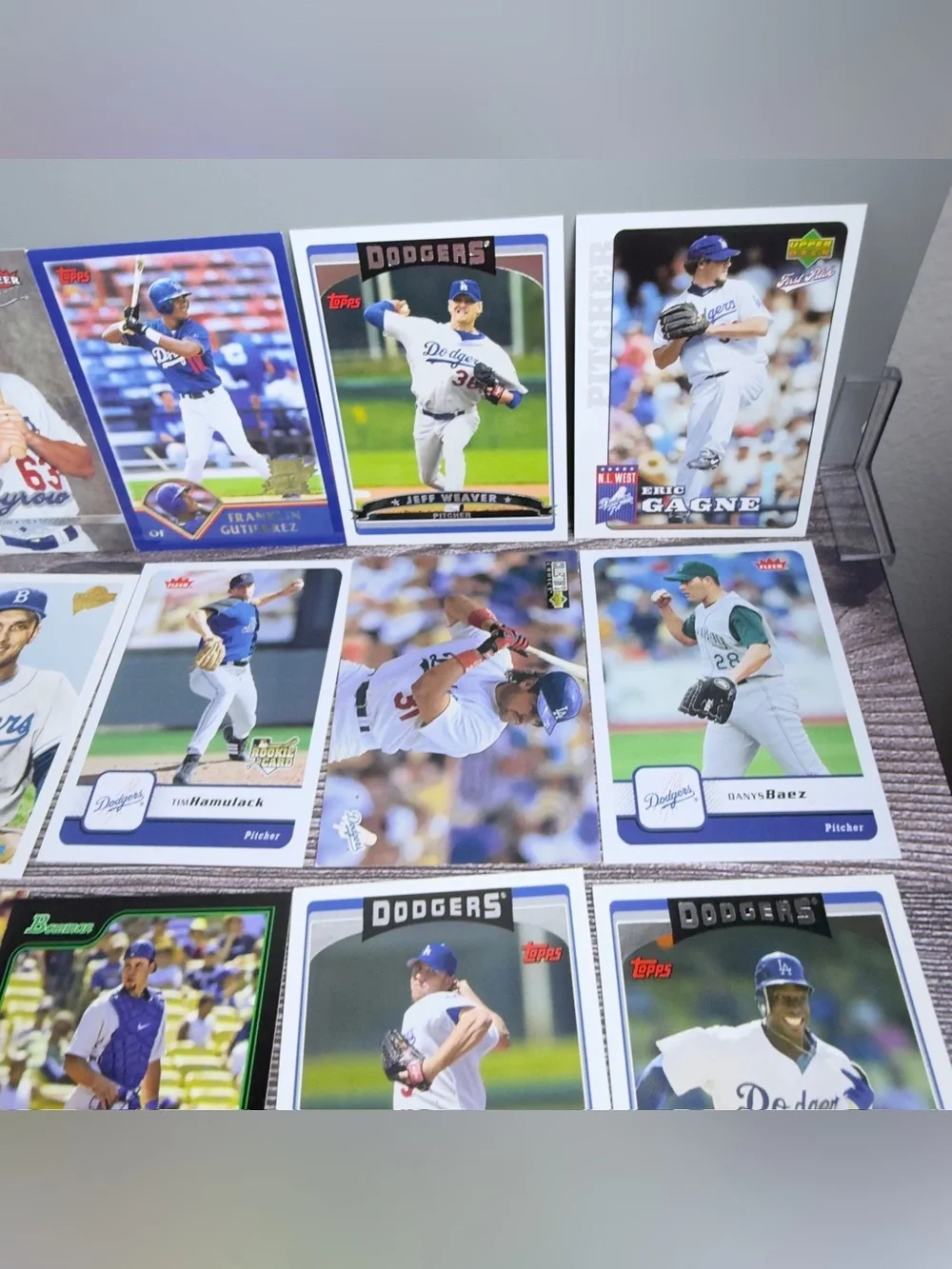 LA Dodgers Card Lot 24x Sheffield Gagne Russell Martin +